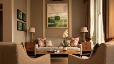 Ferrier Suite Living Area at Inter Continental Edinburgh the George