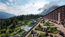 Summer exterior at Interalpen Hotel Tyrol