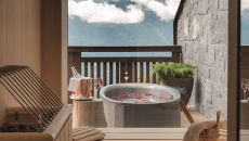 Sauna Panorama Suite Grand at Interalpen Hotel Tyrol