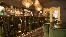 Bra Lounge Bar counter at Bra Hotel