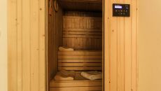 sauna at Faustino Gran