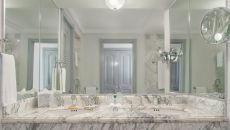 Deluxe Seafront Bathroom at Kempinski Hotel Cancun