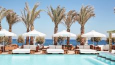 pool seaview at Nikki Beach Resort and Spa Santorini