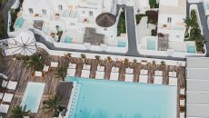 aerial1 at Nikki Beach Resort and Spa Santorini
