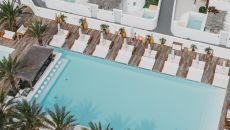 aerial2 at Nikki Beach Resort and Spa Santorini