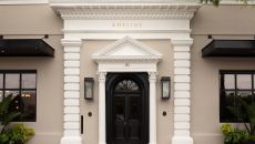 Hotel facade at Emeline