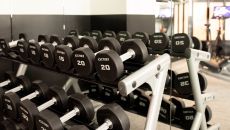 GYM weights at Emeline