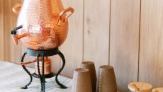 tea station at The Ryder