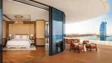 Jumeirah Marsa Al Arab suite bedroom at Jumeirah Marsa Al Arab