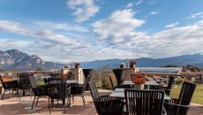 outdoor terrace at Solea Boutique and Spa Hotel