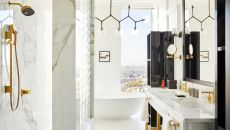 AMBASSADOR SUITE BATHROO Mat Park Hyatt London River Thames