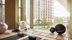 GYM VIEW EXERCISEARE Aat Park Hyatt London River Thames