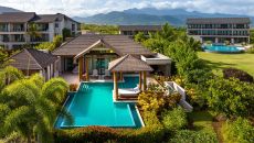 Architecture Drone Pool 4 at Inter Continental Dominica Cabrits