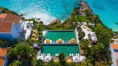 Pool Aerial 010 at Malliouhana