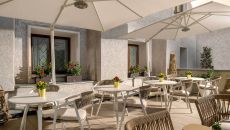 Club Lounge Terrace 1 at IC Athenee Bucharest