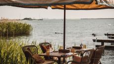 Terrace unfolded at De Durgerdam