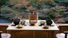 Breakfast in the room at Shinsho an