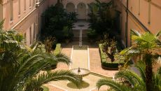 exterior inner courtyard at Hotel Excelsior Venice Lido Resort