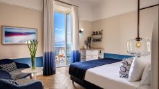 Room Deluxe room and balcony at Mediterraneo Sorrento