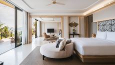 Accommodation Sea View Pool Penthouse Bedroom Seating Area at Anantara Koh Yao Yai
