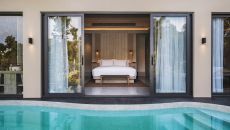 Guest Room Wellness Lagoon Pool Villa Swimming Pool And Bedroom at Anantara Koh Yao Yai