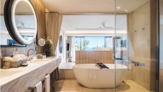 Guest Room Sea View Deluxe Suite Bath Vanity at Anantara Koh Yao Yai