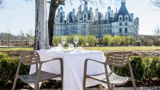 Restaurants and Bar Grand Saint Michel Terrasse  at Relais de Chambord