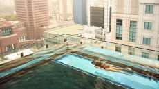 MM 23 Rooftop Pool Swimming at COMO Metropolitan Singapore