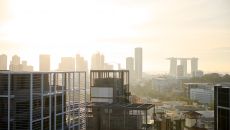 Rooftop Singapore Skyline 2 at COMO Metropolitan Singapore