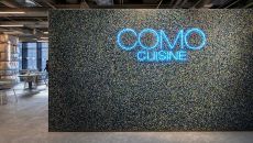 COMO Cuisine Entrance Wall at COMO Metropolitan Singapore