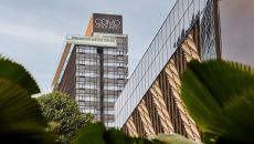 COMO Orchard Exterior Texture at COMO Metropolitan Singapore