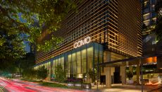 COMO Orchard Exterior Street at COMO Metropolitan Singapore
