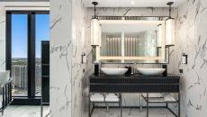 Presidential Suite bathroom 2 at Sofitel Adelaide