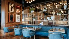 Garcon Bleu booths 2 at Sofitel Adelaide