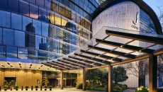 Hotel Entrance at J Hotel Shanghai Tower