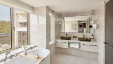 bathroom at Fairmont Golden Prague