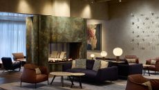 Lobby at Fairmont Golden Prague