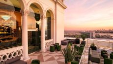 LBC Halo Outside Closeup at Fairmont Breakers Long Beach