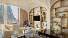 crescent signature suite at Raffles Doha