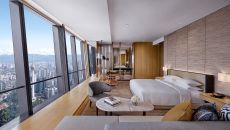 Park Hyatt Kuala Lumpur King Deluxe Bedroom Side View at Park Hyatt Kuala Lumpur