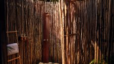 bathroom oceanfront at Our Habitas Tulum