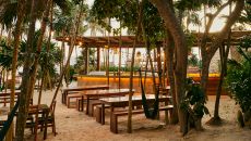 commonspace moro bar at Our Habitas Tulum