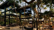 dining restaurant moro exterior at Our Habitas Tulum