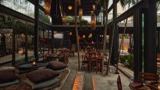 dining restaurant moro interior at Our Habitas Tulum