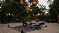 commonspace courtyard at Our Habitas Tulum