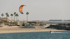 programming kitesurfing at Our Habitas Ras Abrouq