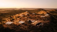 property hero droneshot at Our Habitas Namibia