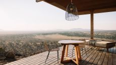 room exterior deck at Our Habitas Namibia