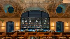 Hotel Lutetia Bar Josephine NIGHT  at Mandarin Oriental Lutetia Paris