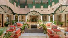 Gran Marbella Resort Courtyard Fountain at Gran Marbella Resort Beach Club